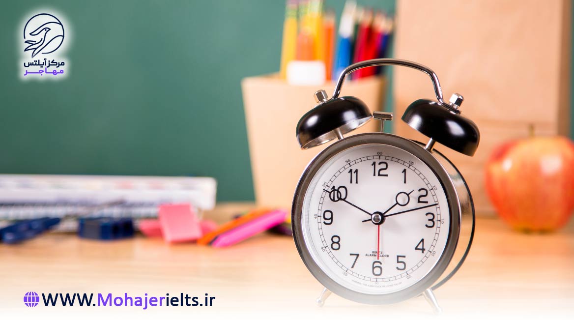 ساعت به انگلیسی | آموزشگاه زبان مهاجر
