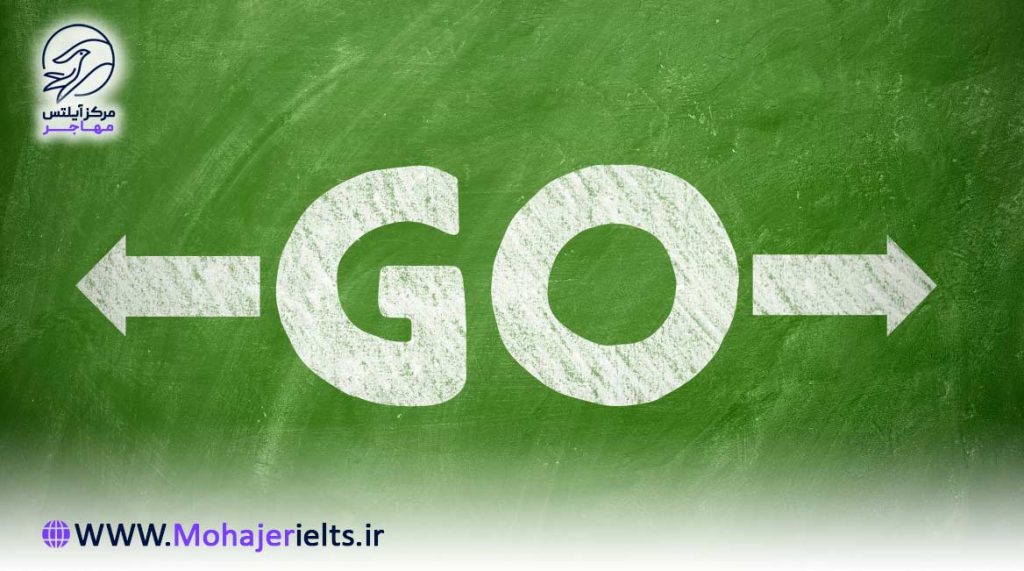 آموزش کالوکیشن فعل Go | آموزشگاه زبان مهاجر